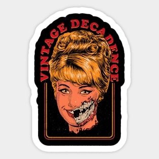 Vintage Decadence Sticker